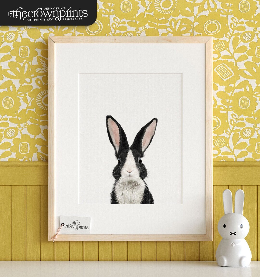 Rabbit Wall Art, Nursery Decor INSTANT DOWNLOAD, Art for Nursery, Dutch ...