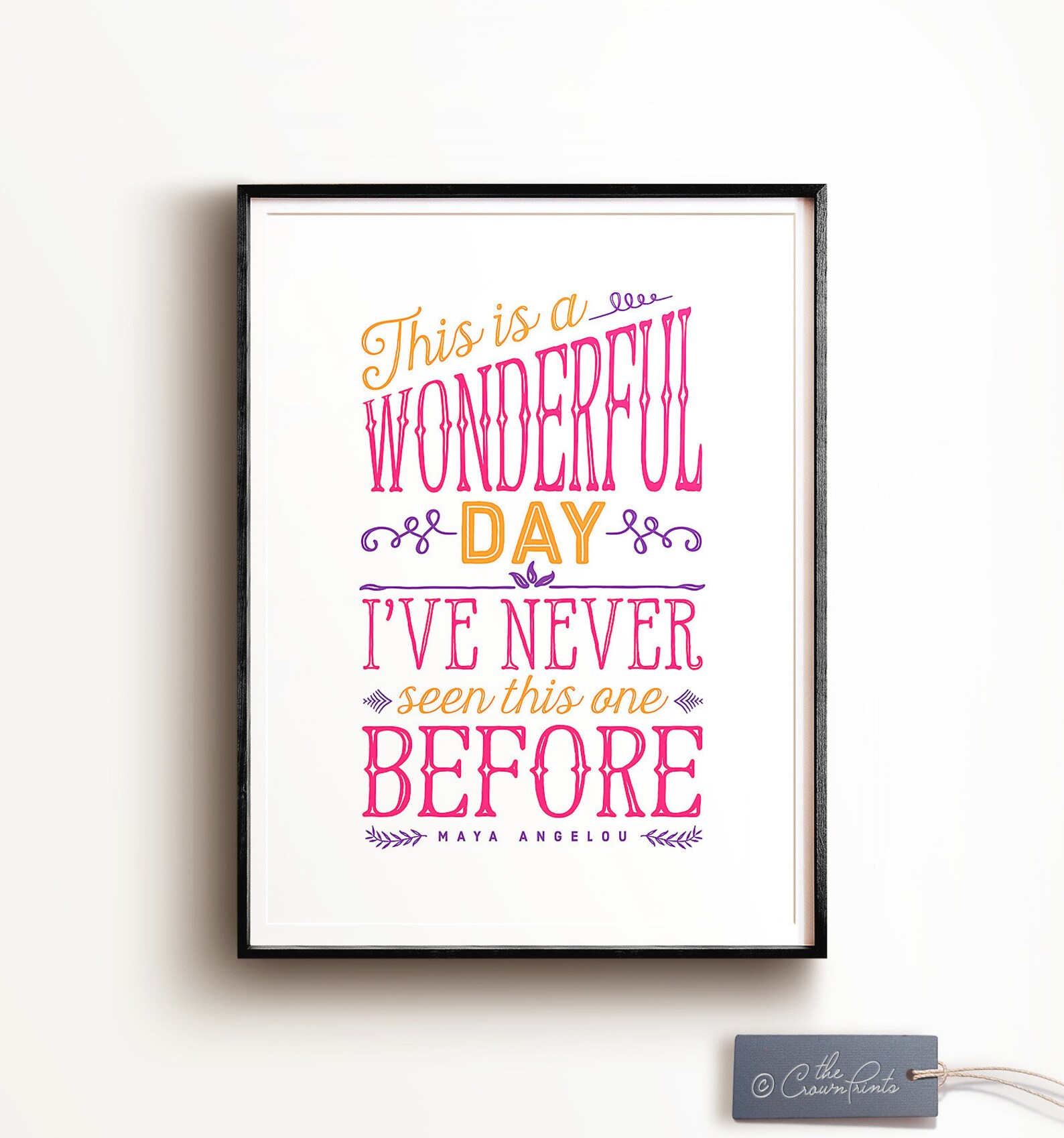 Maya Angelou Quote PRINTABLE ART Nursery Decor Girls Room | Etsy