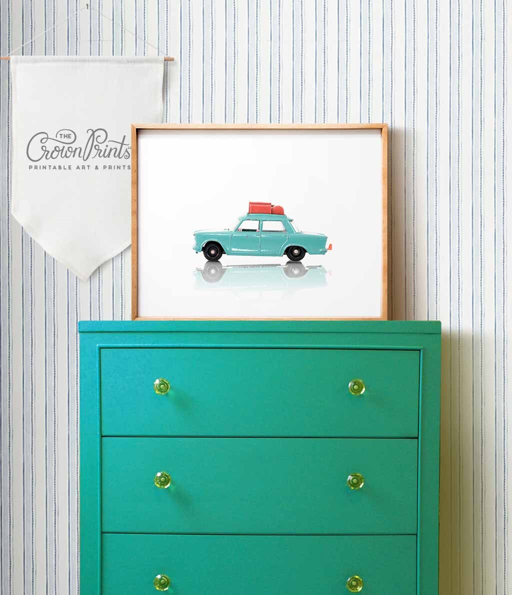 Car Prints Boys Room Decor PRINTABLE Art Boys Room Wall Etsy