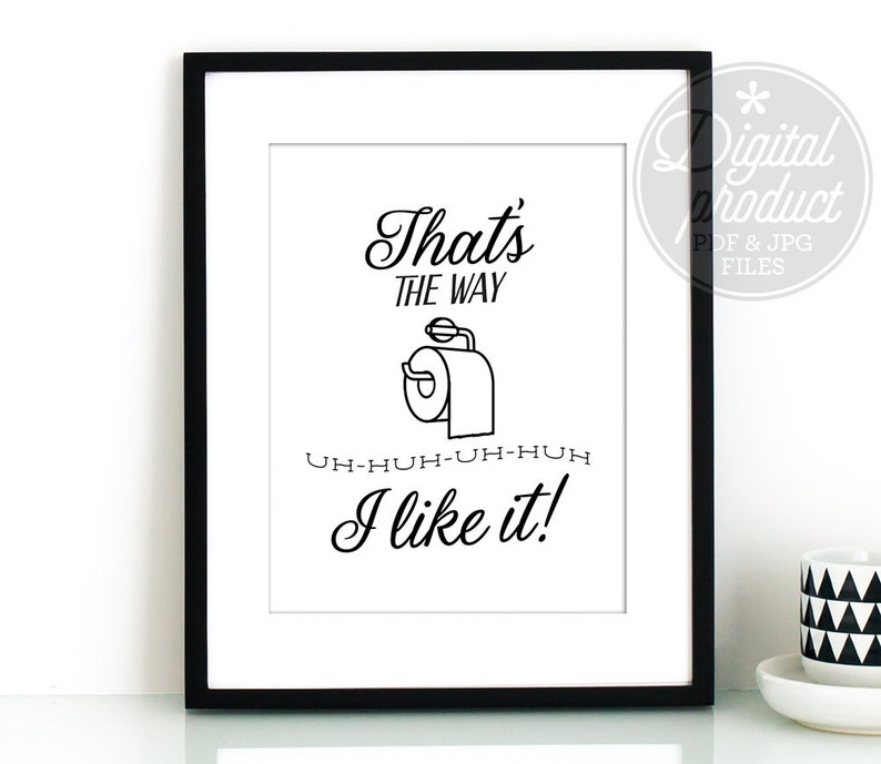 Funny Bathroom Art PRINTABLE Artbathroom Wall Decorprintable Etsy Funny Bathroom Art PRINTABLE Artbathroom Wall Decorprintable Etsy