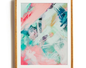 Abstract wall art, PRINTABLE art, Abstract printable, Abstract art, Colorful art, Modern painting, Abstract painting, Brushstroke art