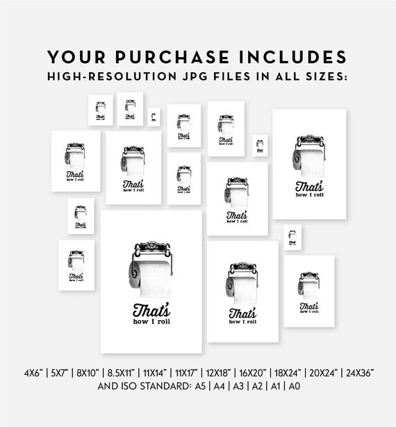 Funny Bathroom Art Set PRINTABLE Art Bathroom Wall Decor - Etsy Funny Bathroom Art Set PRINTABLE Art Bathroom Wall Decor - Etsy