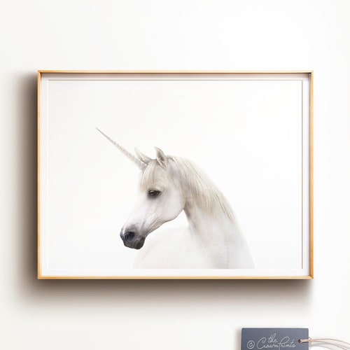 Unicorn Print Unicorn Printable Girls Room Decor Unicorn - Etsy