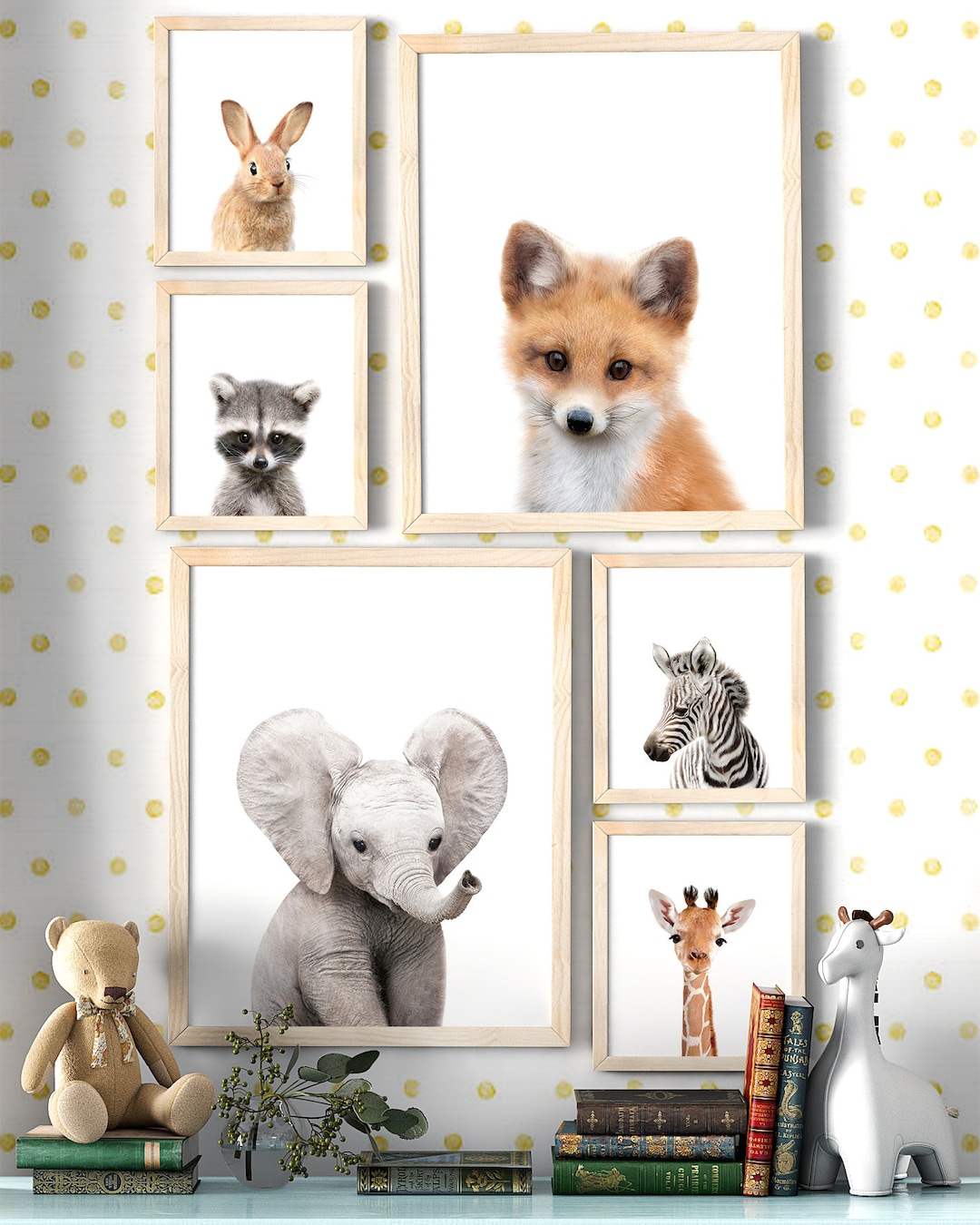 Baby Animal DOWNLOAD FILES for Personal Use Mix and Match 50 Animals