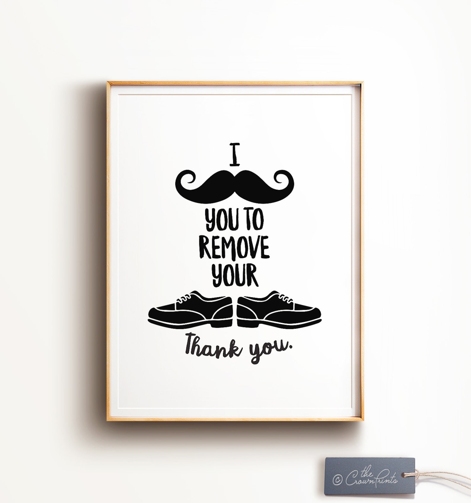 Take Shoes off Sign PRINTABLE Art Please Remove Your Shoes Etsy