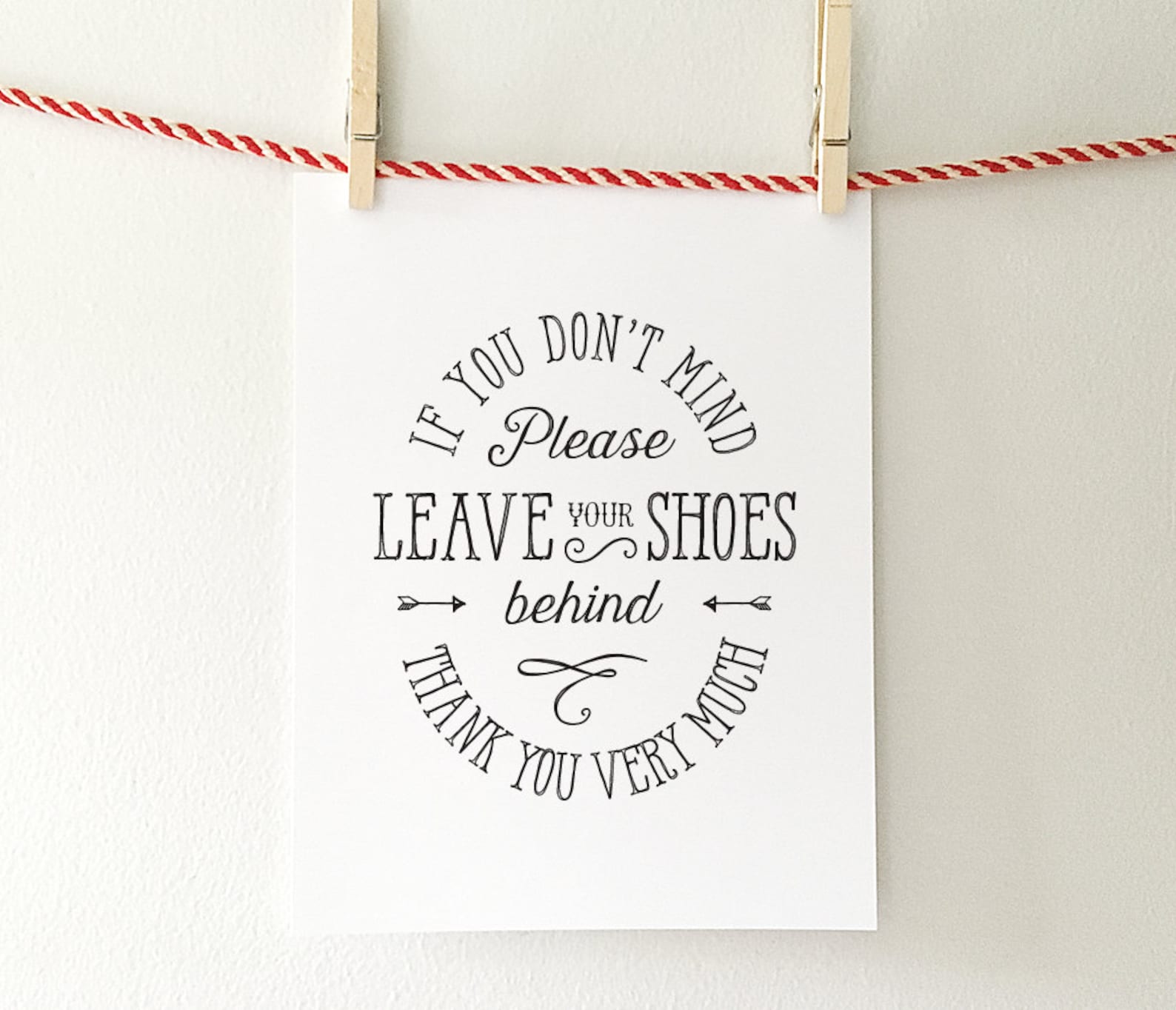 Take Your Shoes off PRINTABLE Decor Shoes off Sign Mudroom - Etsy