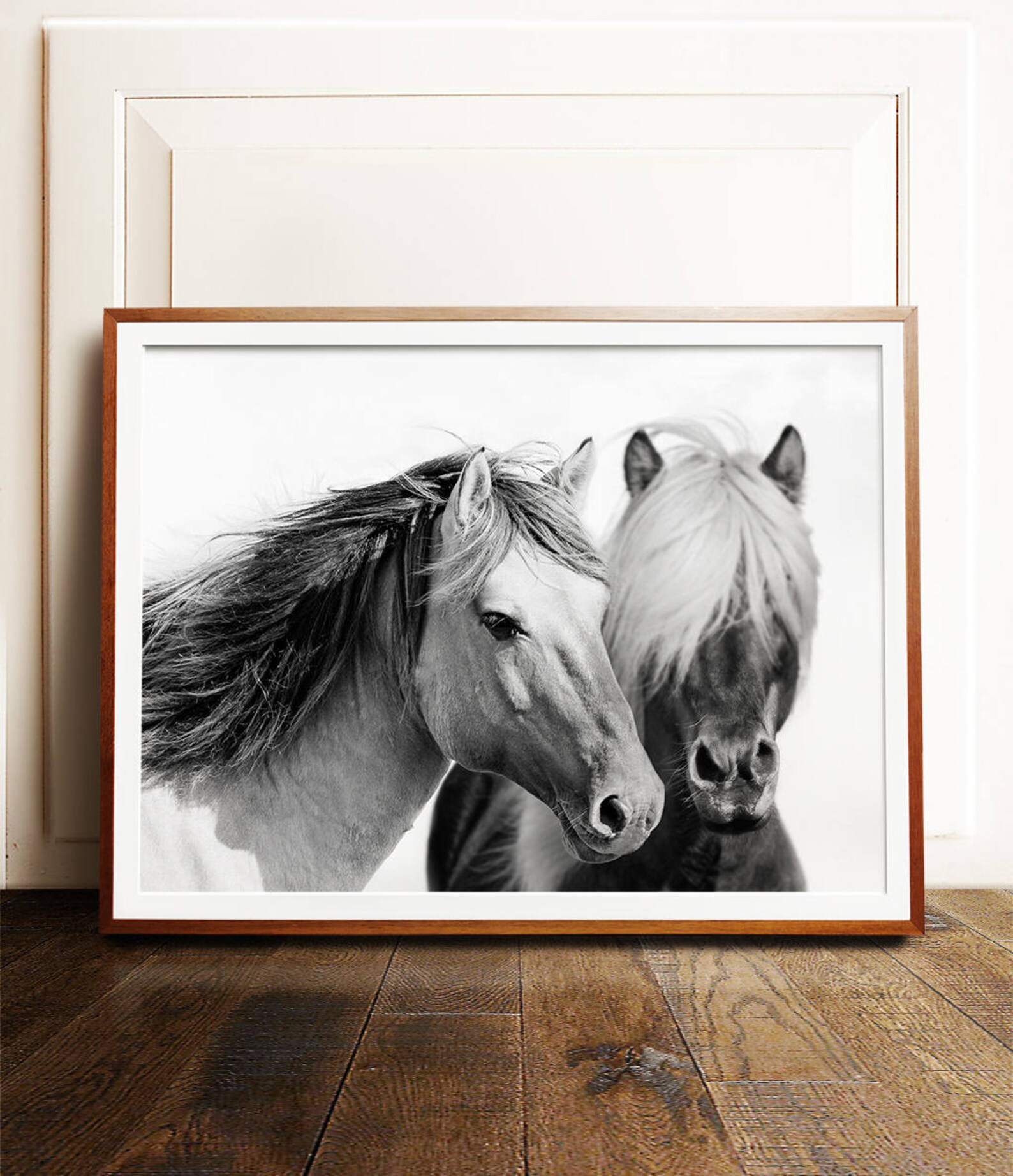 Horse Print PRINTABLE Art Horse Photography Black and White - Etsy