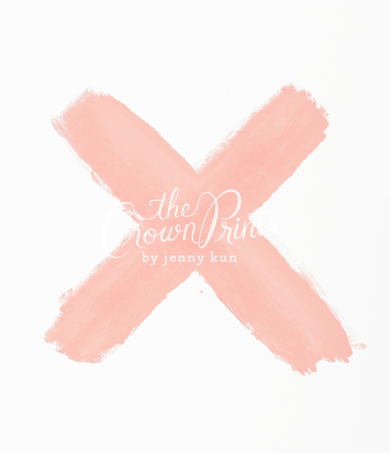 X and O prints Pink wall art PRINTABLE Wall art Modern Etsy