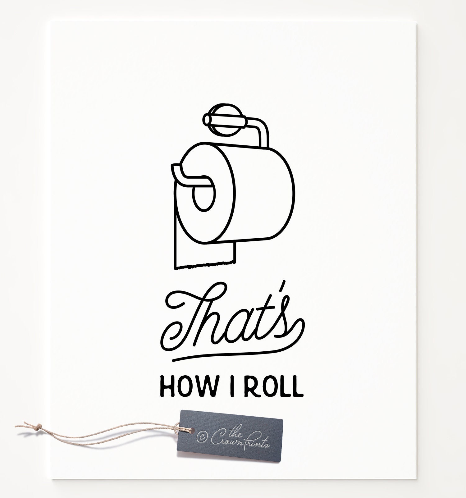 Funny bathroom print PRINTABLE art Bathroom art bathroom | Etsy