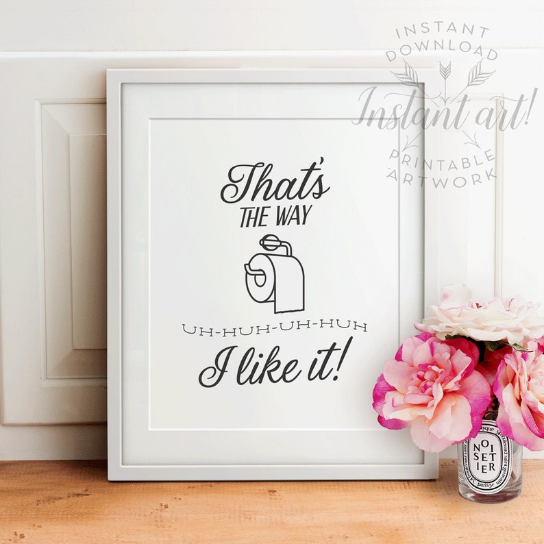 Funny Bathroom Art PRINTABLE Artbathroom Wall Decorprintable Etsy Funny Bathroom Art PRINTABLE Artbathroom Wall Decorprintable Etsy