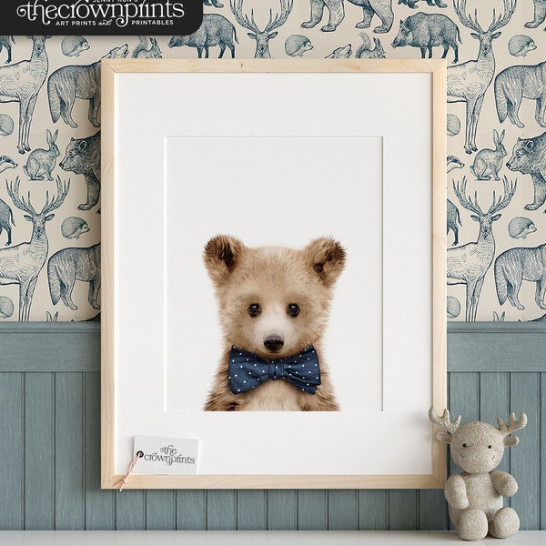 Baby Boy Nursery Print Etsy