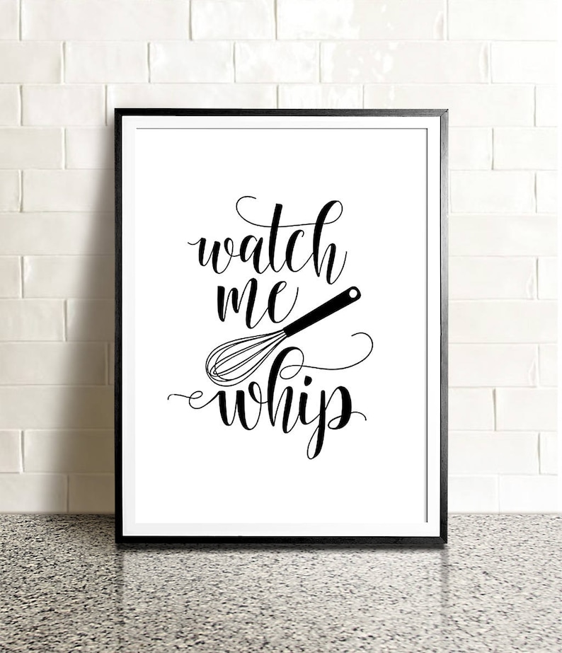 Kitchen Wall Art PRINTABLE Art Funny Kitchen Art Kitchen Etsy