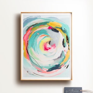 Abstract art, PRINTABLE wall art, Colorful art, Abstract print, Modern painting, Abstract painting, Brushstroke art,Wall decor, Pastel