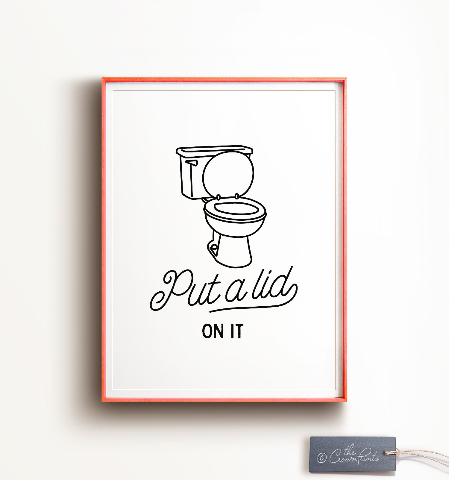 Funny bathroom sign, PRINTABLE art, Bathroom wall art, Bathroom decor ...