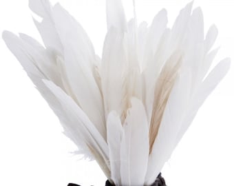 100 Pcs Goose Feathers White 15-20 Cm/6-8 Inch!