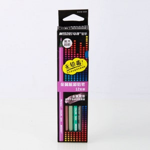 12PCS Metallic Coloured Drawing Pencil....Free Shipping to US from China image 4