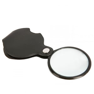 10X hochauflösende optische Glaslinsen Mini Pocket Folding Glass Lupe .... Kostenloser Versand weltweit!