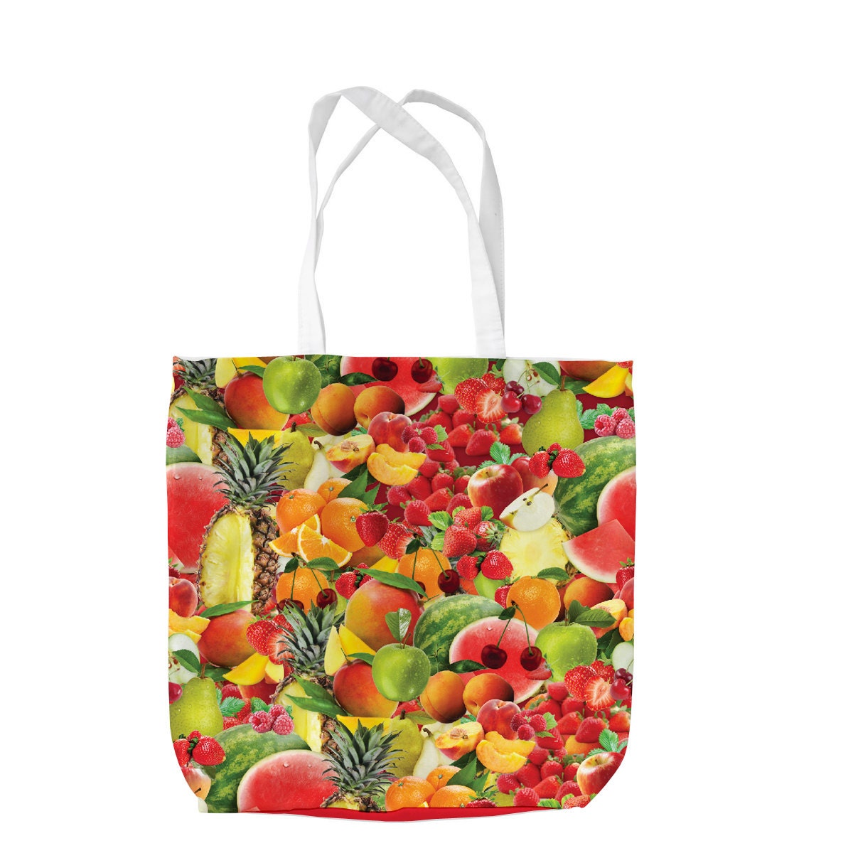 Fruit Salad Design Tote Bag Shopping Bag Beach Bag School Bag | Etsy