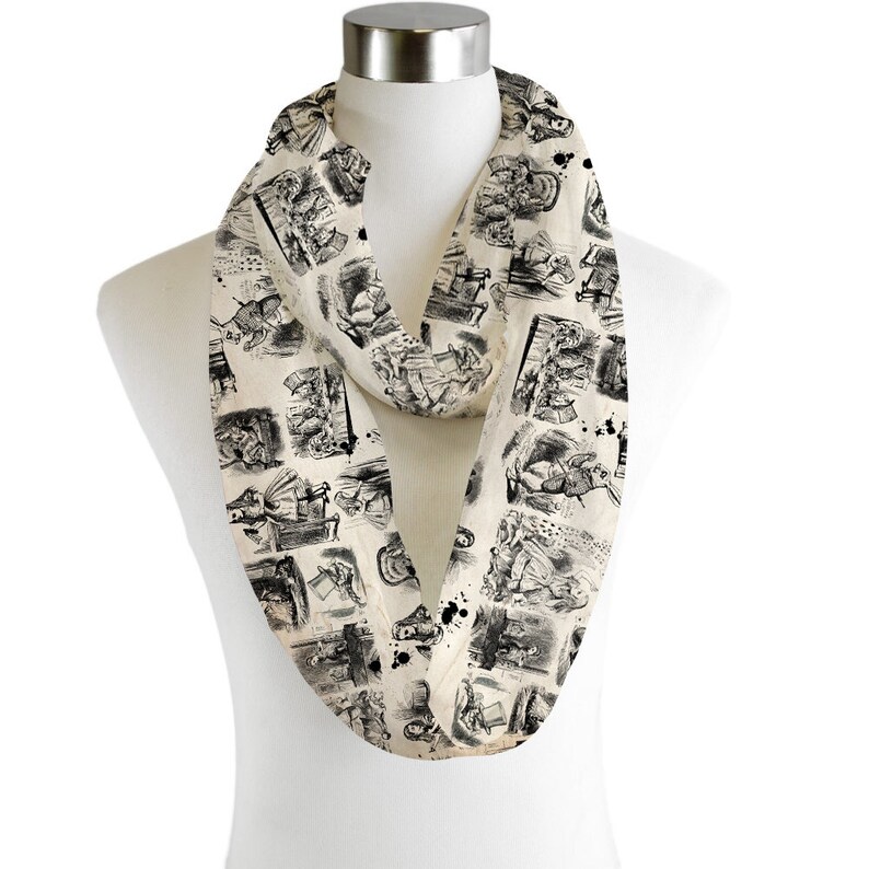 Colourful Northern Soul Patches Design Lightweight Chiffon Long Scarf *SALE*