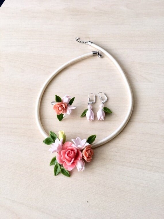 cold porcelain earrings