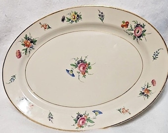 Old Ivory Selma Oval serving platter Vintage smooth replacement