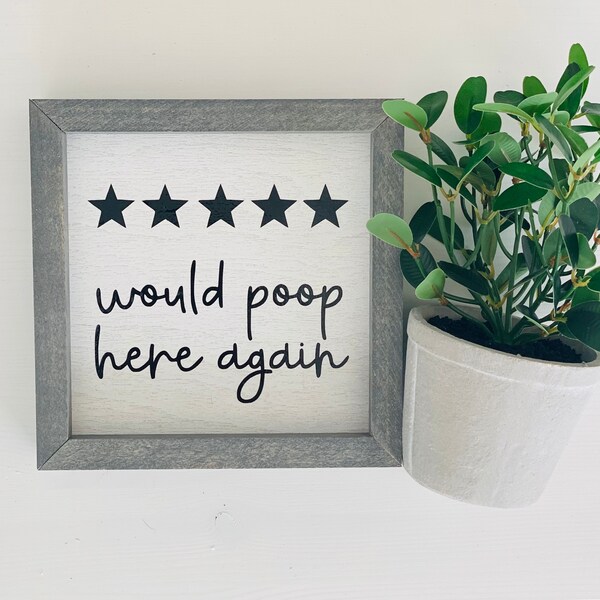 No Poop Sign - Etsy