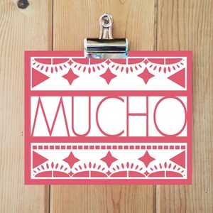 MUCHO PRINT, Mucho wall art, Mucho Printable, Mexico print, Mexico Art, Spanish Print, Mexico Collection, Cinco de Mayo
