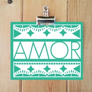 AMOR PRINT, Amor wall art, Amor Printable, Mexico print, Mexico Art, Spanish Print, Mexico Collection, Cinco de Mayo