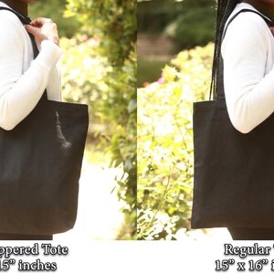 Custom Red and White Soror Bag image 2