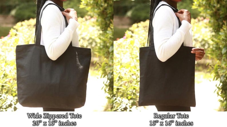 Custom Red and White Soror Bag image 2