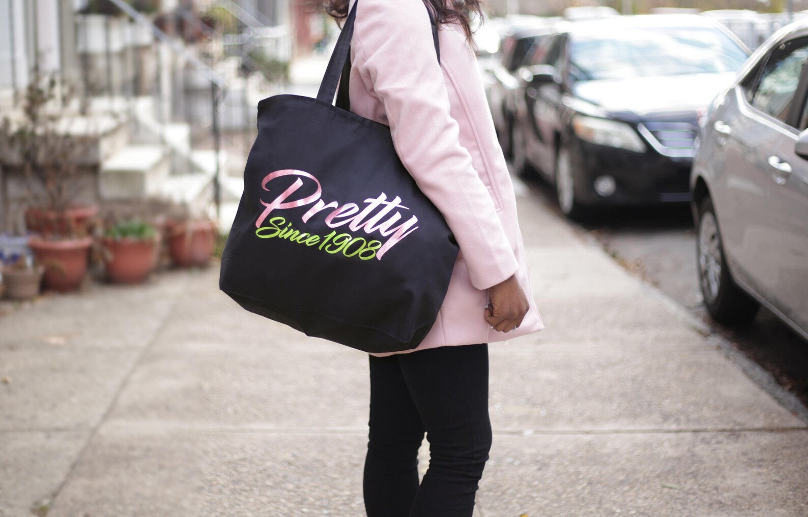 AKA Tote Bag Pretty Since 1908 Alpha Kappa Alpha tote with Etsy