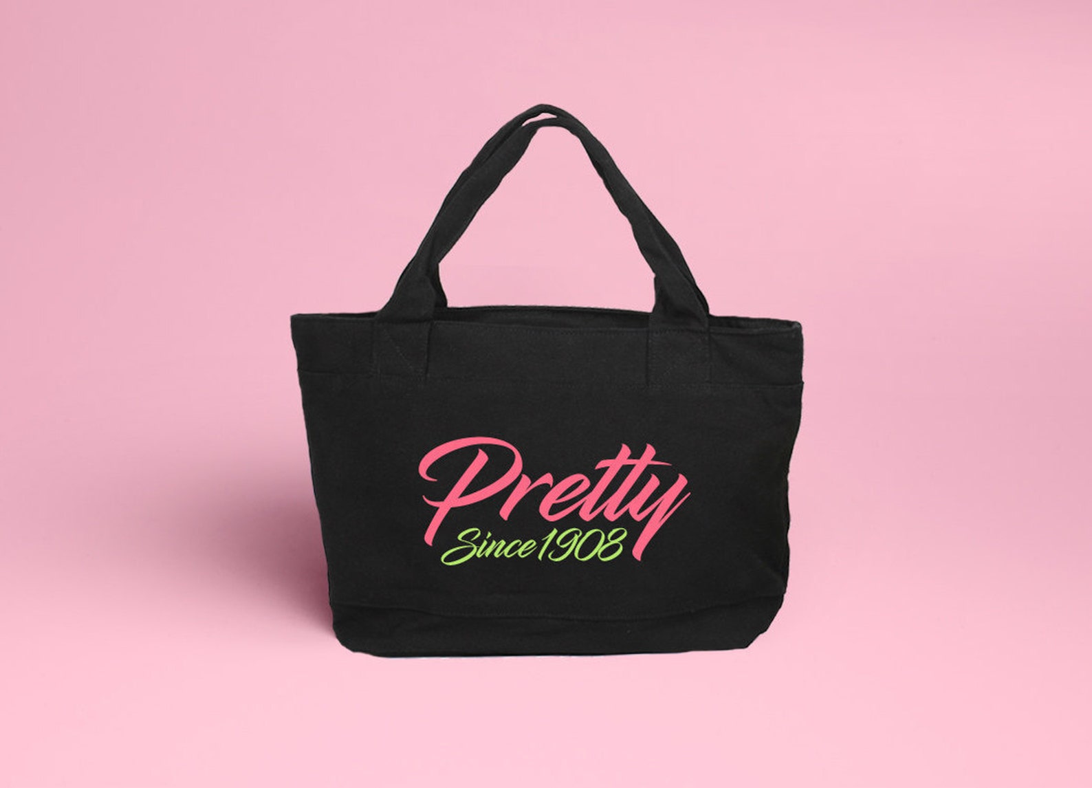 AKA Tote Bag Pretty Since 1908 Alpha Kappa Alpha tote with Etsy