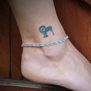 Dainty anklet, Silver anklet Viking jewelry Balls bracelet Ankle brace Dainty anklet, Silver anklet Viking jewelry Balls bracelet Ankle brace