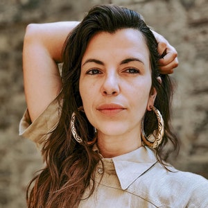 Hoop Earrings for Stretched Ears - Tribal-Inspired Gauged Hoops with Intricate Carved Design - Bold Statement Jewelry for Dilated Lobes