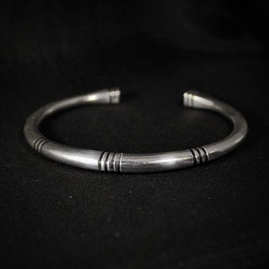 MAN BRACELET, Unisex bracelet, Solid wrislet, Silver bracelet, Gift for him, Alternative jewelry, Solid bracelet, Men jewelry,Silver jewelry image 7