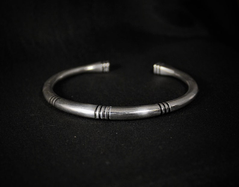 MAN BRACELET, Unisex bracelet, Solid wrislet, Silver bracelet, Gift for him, Alternative jewelry, Solid bracelet, Men jewelry,Silver jewelry image 7