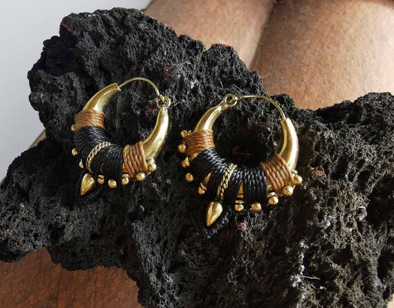 Hippie boho earrings clearance