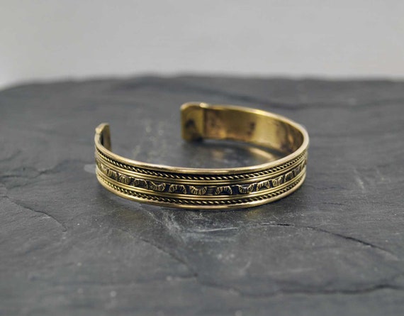 Hindu Jewelry Band Bracelet Goddess Jewelry Gypsy Jewelry Gold