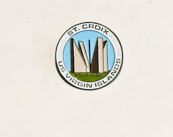 Point Udall St. Croix US Virgin Islands Lapel Pin, Hat Pin, Trading Pin, Souvenir, Millennium Monument Pin / Lapel Pin Collectors an Trading
