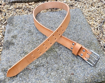 Hermann Oak Heavy Duty 1.5" Double-Tongue Belt