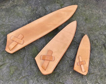 Custom Kochmesser Klingenschutz (Scheide, Saya)