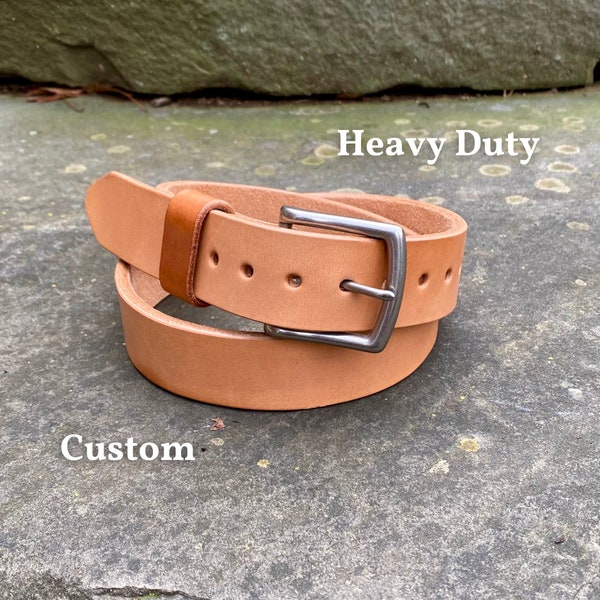 1.5" Hermann Oak Heavy Duty Custom Belt