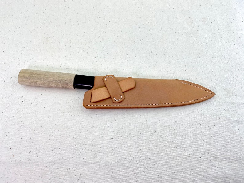 Custom Chef Knife Blade Guard Sheath Saya Etsy