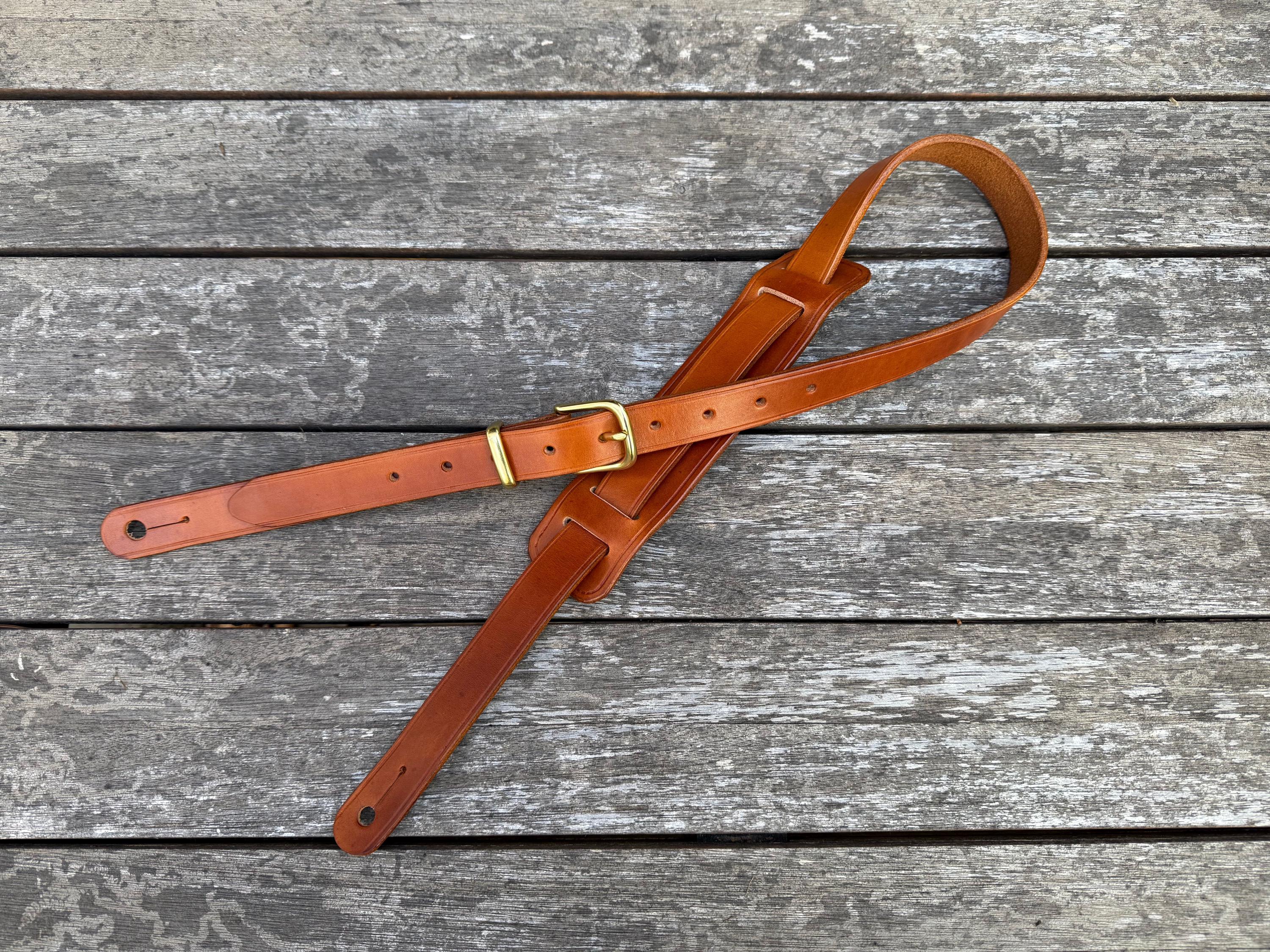 Custom Replica 50s Tele Leather Guitar Strap - Etsy