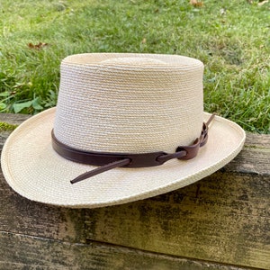 Customizable Leather Hat Band - Etsy