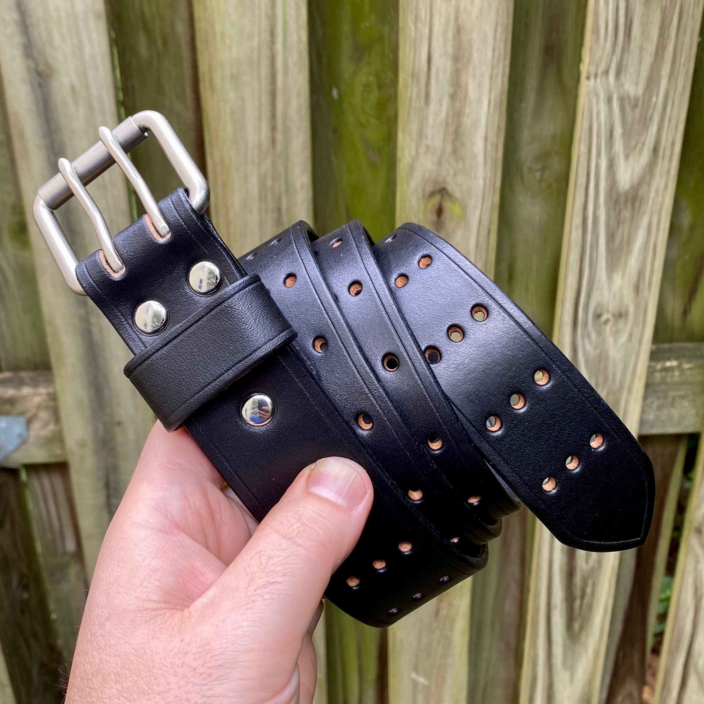 The Han Solo Belt (full Grain/vegetable Tanned Leather) - Etsy