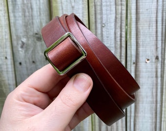 Indiana Jones Raiders-Style Leather Bag Strap