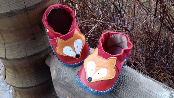 fox baby shoes