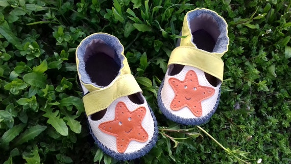 Mocassini in pelle per bambini, scarpe con suola morbida, scarpe