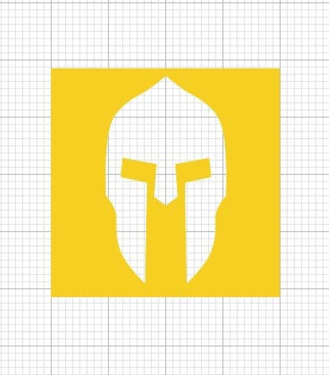 Spartan HIGH HEAT Gun Firearm Stencil for Cerakoting Duracoat Spray ...